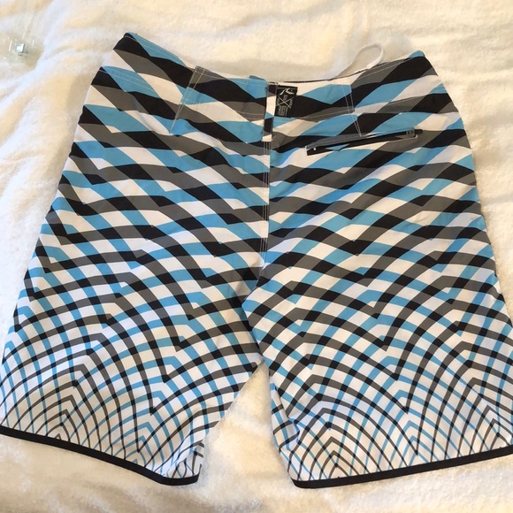 Rusty Men’s Board Shorts Size 34 - Picture 5 of 9